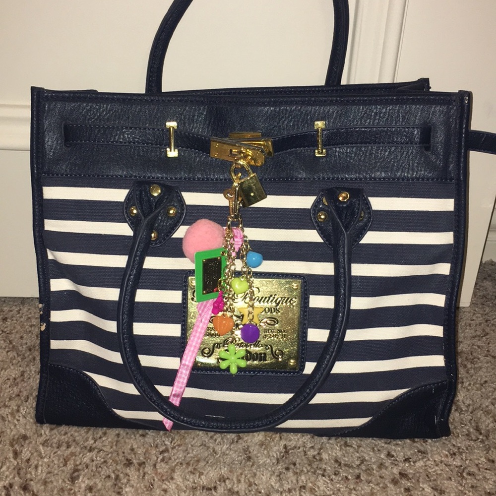 Paul’s Boutique striped Tote purse